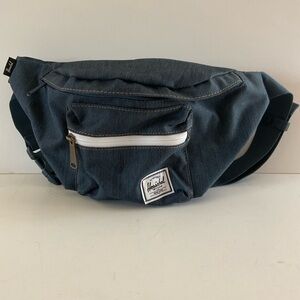 Herschel Supply Company Denim Blue Belt Bag waist hip pack Fanny bag shoulder